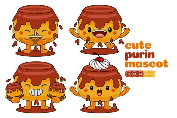 A Designer's Review of the Cute Purin Mascot Graphics Pack