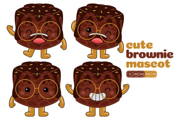A Designer's Review: The Cute Brownie Mascot Vector Pack