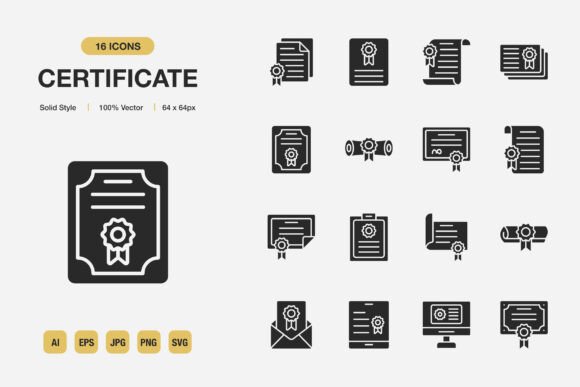 A Designer’s Real-World Review of the Certificate Solid Icons Graphics