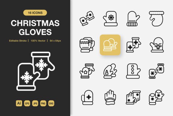 A Practical Crafter’s Review of Christmas Gloves Outline Graphics