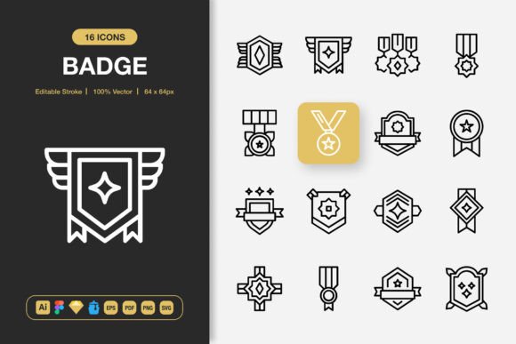 A Practical Review of Badge Icons for Branding & Graphics