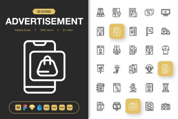 A Professional's Look at the Advertisement Icons Embroidery Design