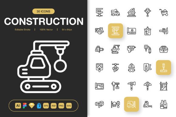 Building Better Blogs: The Construction Tools Icons Pack Review