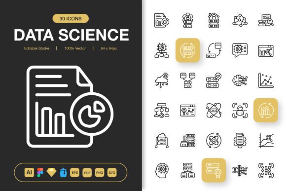 Data Science Icons: A Designer’s Review for Business Graphics