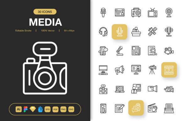 Media Icons: A Designer's Review for Real Client Graphics