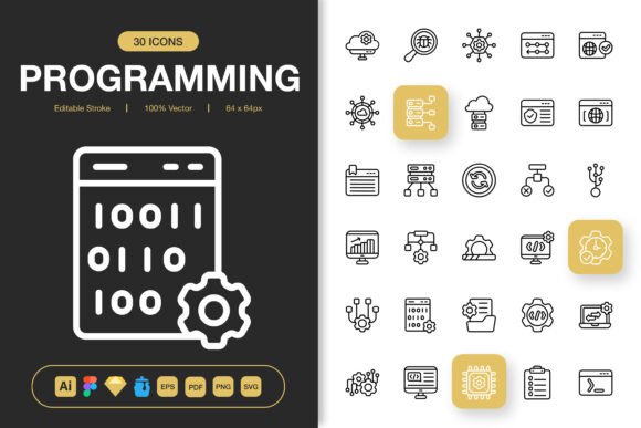 The Programming Icons Pack: A Designer's Embroidery Evaluation