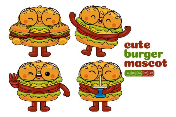 Unpacking the Cute Burger Mascot Vector Pack for Marketing Graphics
